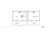 Päärakennuksen pohjakuva