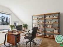 Digistailattu makuuhuone työhuoneeksi