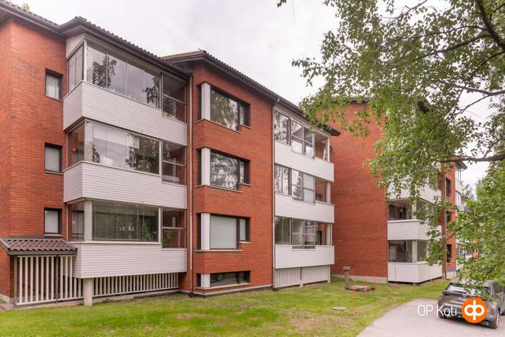 Kerrostalo, 3h,k,kh,s,p (YJ: 3 h+k+s), 66 m², Taulumäki, Jyväskylä