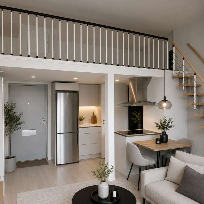 Kerrostalo, Tupak +makuuparvi+ s, 30/42 m², Keskus, Lappeenranta