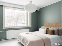 Reilunkokoinen makuuhuone