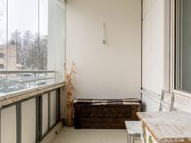 Lasitettu parveke