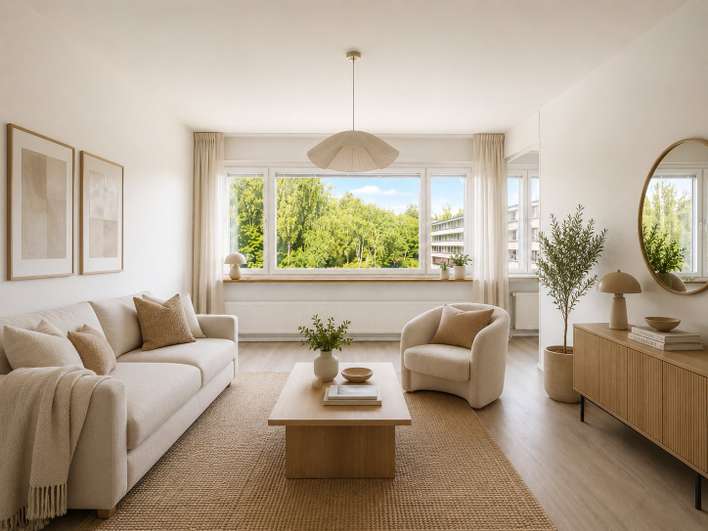 Kerrostalo, 2h, kk, kph, lasitettu parveke, 45 m², Mukkula, Lahti