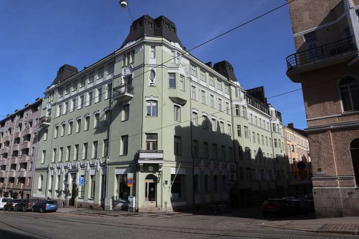 Kerrostalo, 1h + k, 18 m², Kruununhaka, Helsinki