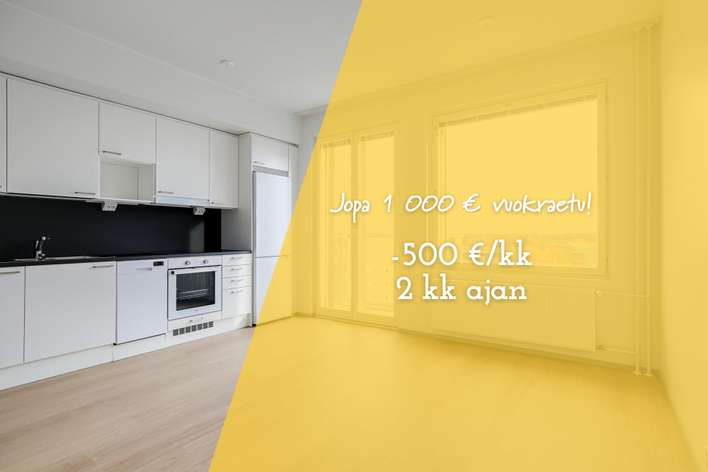 Kerrostalo, 1h+kt, 30 m², Myyrmäki, Vantaa