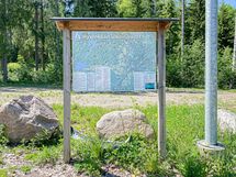Sveitsinpuiston ulkoilureiteille pääset nopeasti talon vierestä