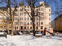 Sijainti Karhupuiston kupeessa