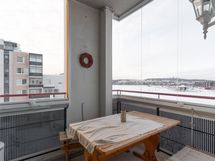 Lasitettu parveke