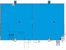 1. krs. varasto 5125 m²