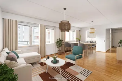 Kerrostalo, 3H+K+S, 81 m², Paasikortteli