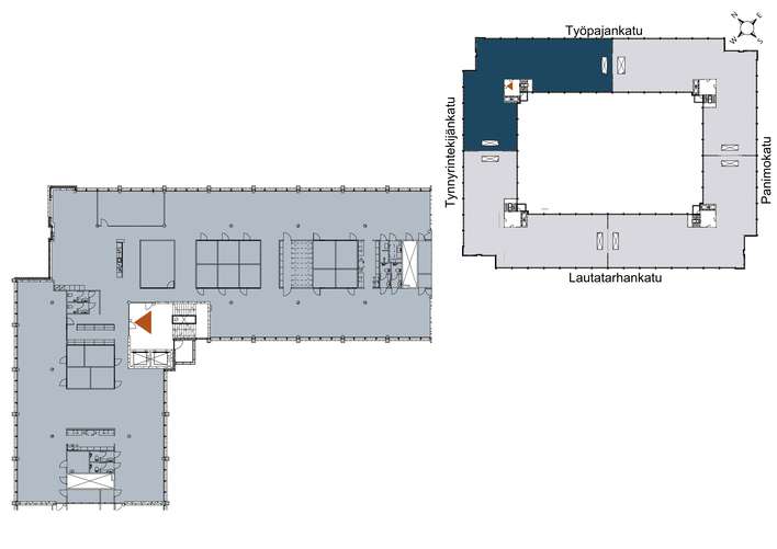 Liiketila, 1 107 m², Kalasatama, Helsinki