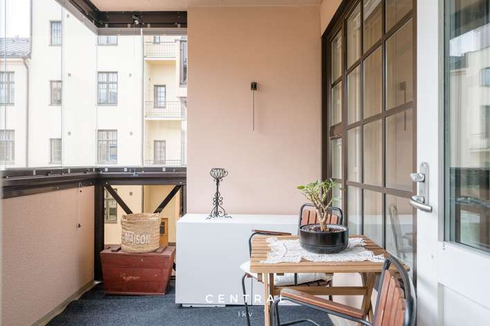 Kerrostalo, 3h, k, kph/wc, las.p., 75,5 m², Ullanlinna - Näkymä 4