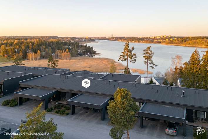 Rivitalo, 3h, avok, kph/s, 2wc, khh, et, var, terassit, akp, ap (yj:ssä 3h+avok+s+var), 92,5/97,0 m², Hirvensalo, Turku