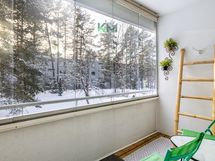 Lasitettu parveke