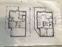 Pohjakuvat ylä ja alakerta