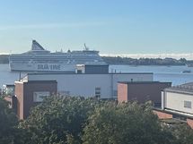 Kuudennen kerroksen yhtiön kattoterassinäkymä