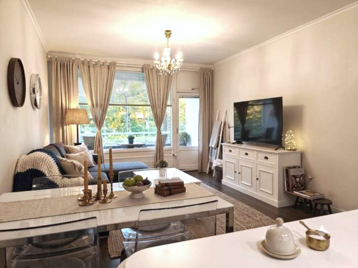 Kerrostalo, 3h, avok, kph/wc, lasitettu parveke, 71 m², Haukilahti, Espoo