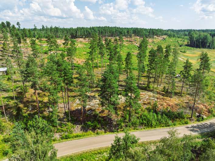Tontti, 9 200 m², Mossaböle