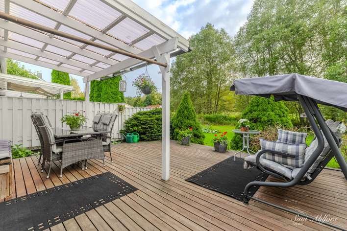 Rivitalo, 3h,k,vh,wc,kph,s,ulkov., katettu terassi, 75 m², Virkkala – pohled 3