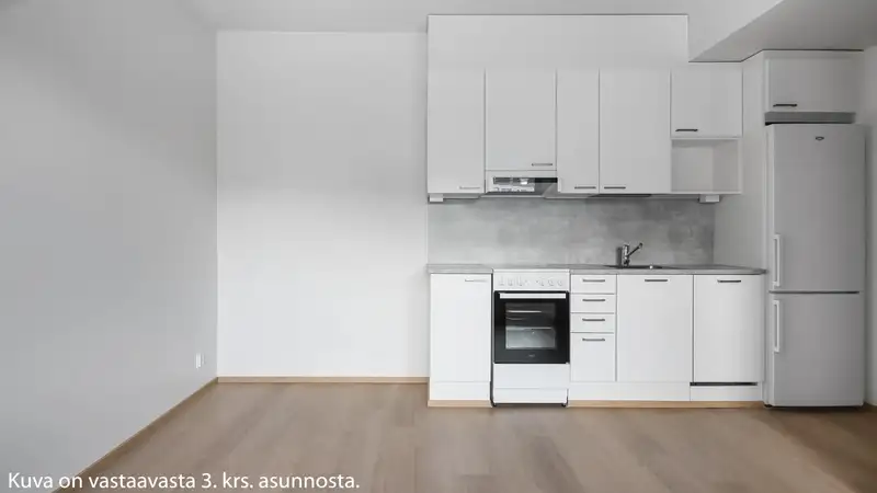Kävelymatka Rediin
 
Raikas yksiö Verkkosaaressa
 
Kotoisa vuokra-asunto viehättää avoimella selkeydellään ja helpolla kalustettavuudella, johon il (1/4)