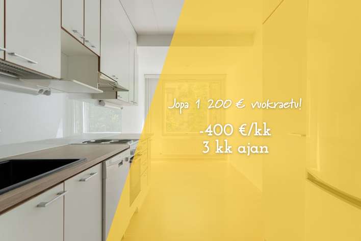 Kerrostalo, 2H+K+S, 59,5 m², Pöytäalho, Järvenpää