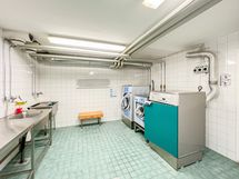 Pesutupa on asukkaiden käytössä
