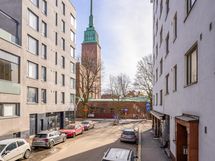 Kankurinkadulta Sepänpuistoon päin