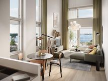Visualisointikuva Renatan asunnosta C 74, 4h+kt+s, 100 m²