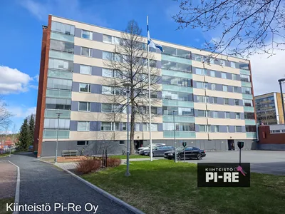 Kerrostalo, Oloh, makuuh, keittiö, kylpyh, vaateh ja eteinen sekä tuuletusparveke., 52 m², Keskusta