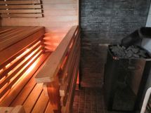 Huvilan sauna