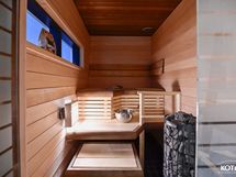 tunnelmallinen sauna