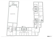 Pohjakuva Asuinhuoneistot ja elokuvateatteri II-krs