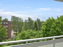 Parvekenäkymää 6. kerroksesta.