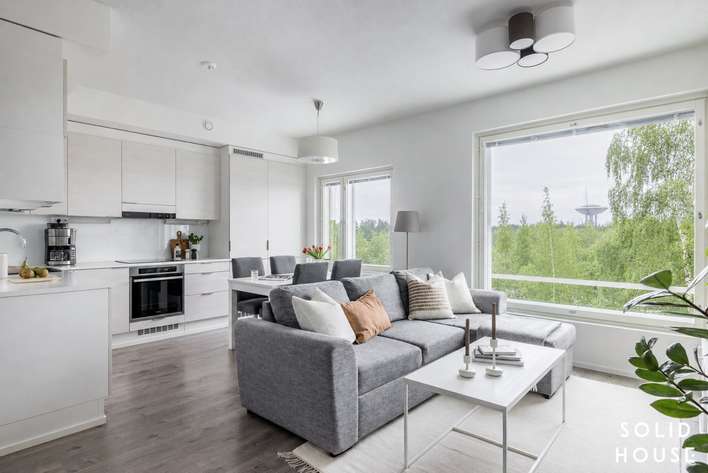 Kerrostalo, 3h+avok+kph+lasitettu parveke, 62 m², Niittykumpu, Espoo