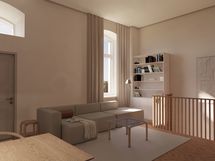 Olohuone/keittiö - Vardagsrum/kök