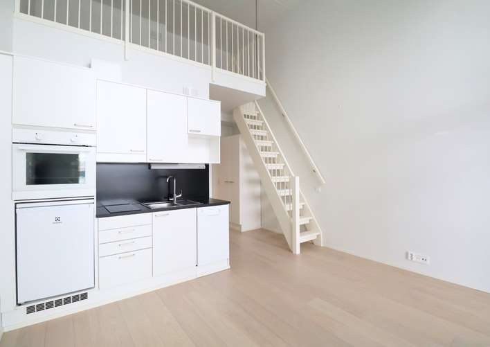 Kerrostalo, 1h,kt,parvi, parveke, 23,5 m², Postipuisto, Helsinki