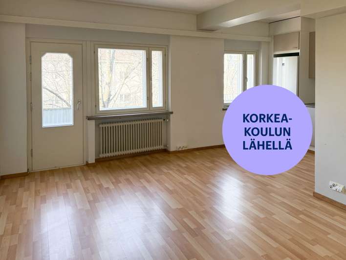 Kerrostalo, 2H+K, 45 m², Keskusta, Turku