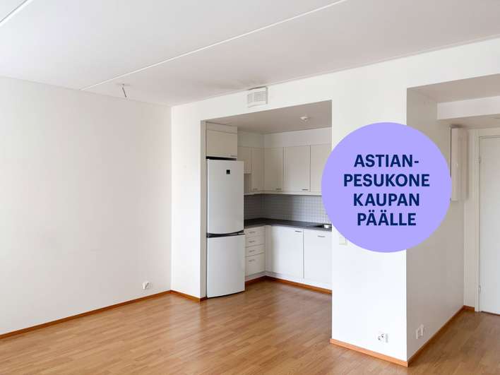 Kerrostalo, 2H+KK, 48 m², Peltola, Lappeenranta
