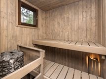 myös sauna on remontoitu