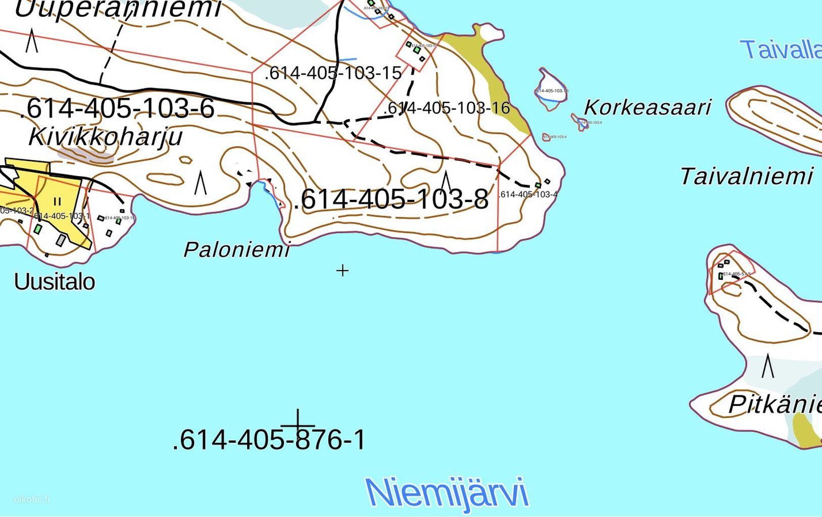 6,98 ha Uusperänniemi, Jumisko, Posio, 97850 Posio Metsätila myynnissä ...