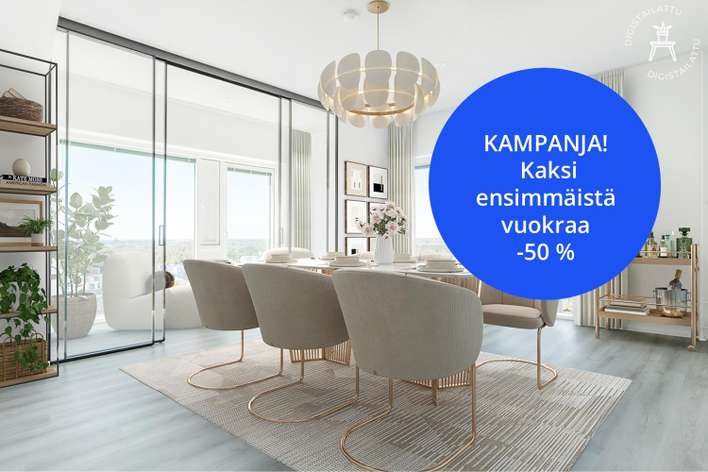 Kerrostalo, 3H+KT+VIH, 75,5 m², Aurinkolahti, Helsinki