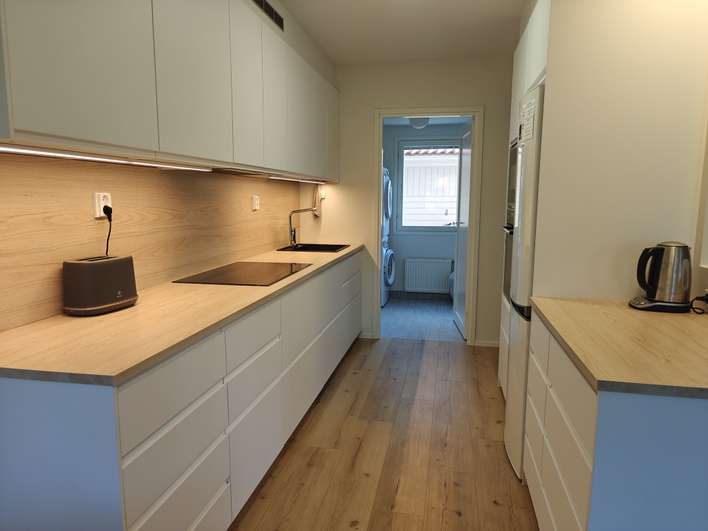 Rivitalo, 4h + k + wc + kph + s + khh + at, 100 m², Myllyoja - Näkymä 2