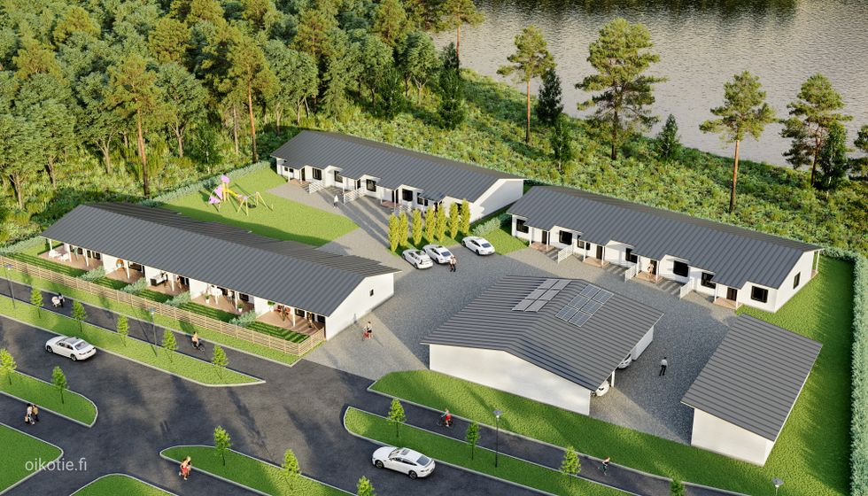 Taiteilijan visualisointi kohteen ulkoasusta