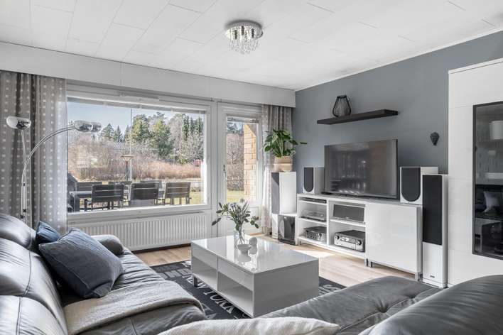 Rivitalo, 4h+k+sauna, 96 m², Rauhalinna, Kaarina