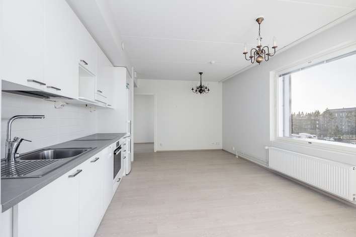 Kerrostalo, 3h + kt + kph + s + vh + lasitettu parveke, 59,5 m², Kuninkaantammi – pohled 3