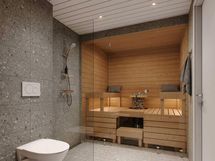 Visualisointi kodista A 31 (3-4h+kt+s, 81,5 m²)