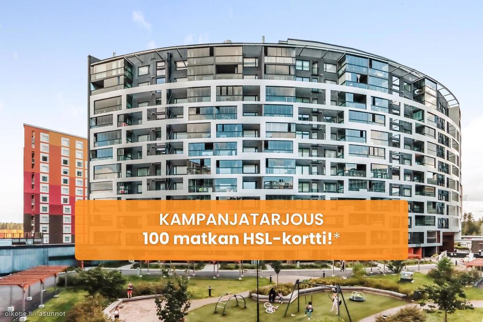 56,5 m² Topaasipolku 4 A, 01700 Vantaa Kerrostalo Kaksio vuokrattavana -  Oikotie 17211575