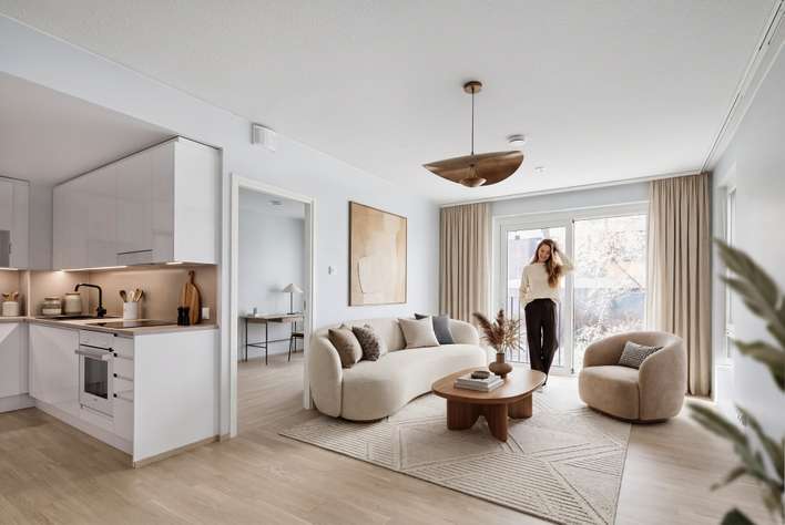 Kerrostalo, 3h + kt + s+terassi, 70 m², Olari – pohled 3