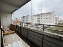 Iso lasitettu parveke