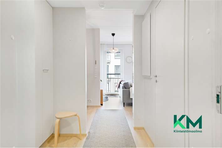 Kerrostalo, 1h, alk, kph, kph/wc, p, 28 m², Takahuhti - Ansicht 4